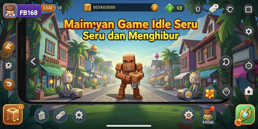 Tangkap momen seru dalam gameplay Idle FB168.