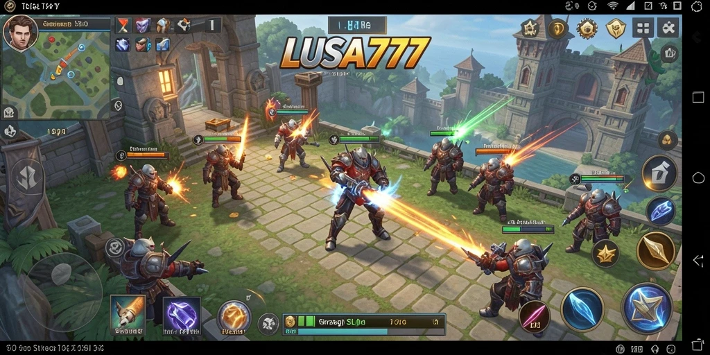 Tampilan gameplay LUSA777 yang menarik dan strategis.