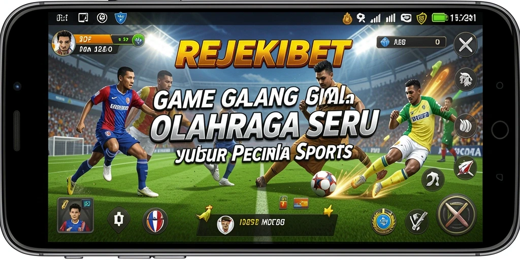 Gameplay seru REJEKIBET dengan banyak cabang olahraga.