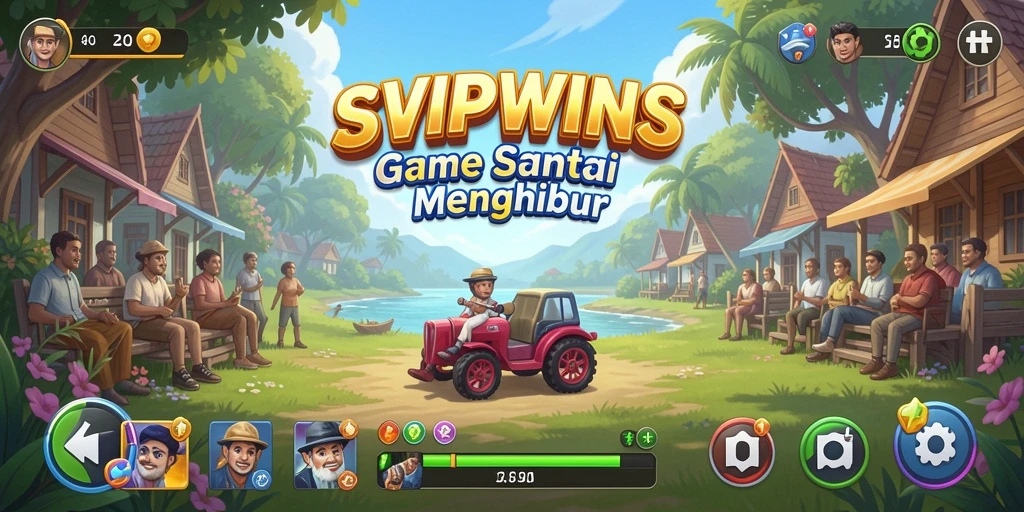 Tampilan gameplay <strong>SVIPWINS</strong> dengan level yang seru dan karakter menarik.