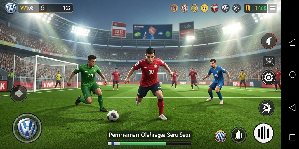 Tampilan gameplay VW108 yang penuh aksi dan strategi.
